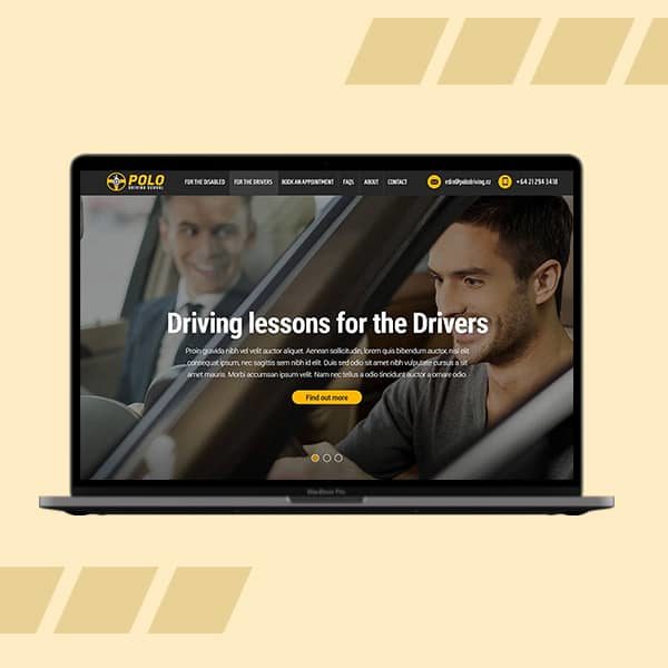 Wordpress design & development Polo Driving