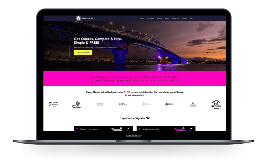 custom website development
